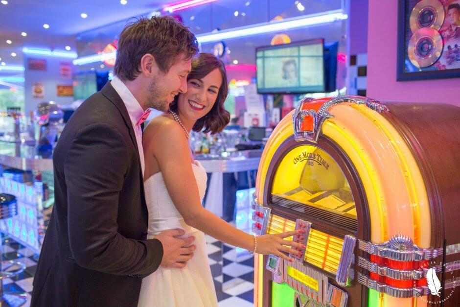 Mariage avec jukebox