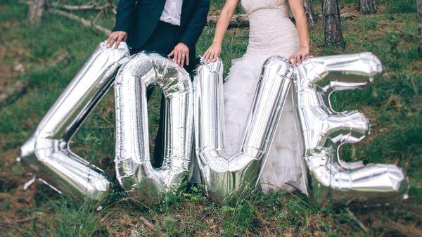 Les ballons en aluminum : la touche glamour de votre mariage